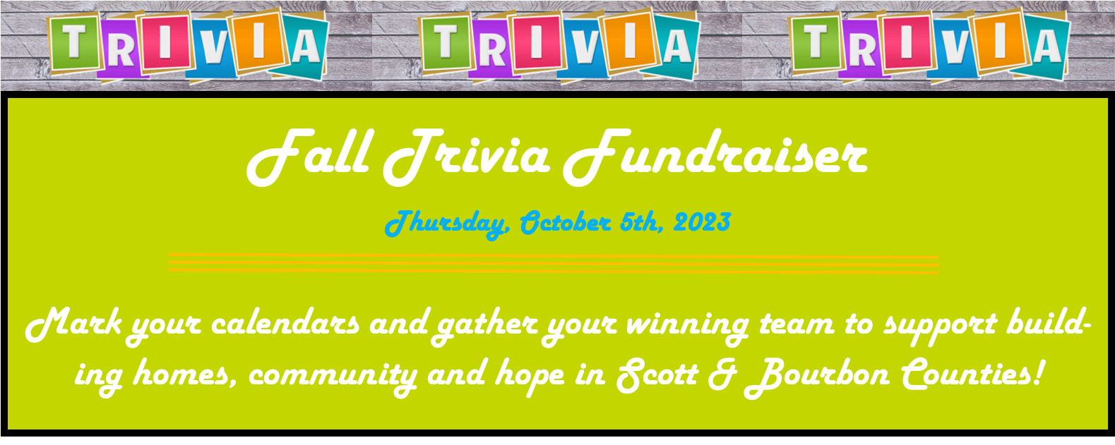 Trivia - Scott County Habitat for Humanity